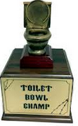 toilet bowl trophy